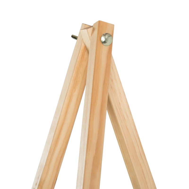 SD STUDIO DESIGNS Studio Designs Wood A-Frame Tripod Display Easel Stand â€“ Adjustable Wooden Art Stand for Canvas, Painting, Signage, Posters, Wedding DÃ©cor & Event Displays, Natural - Image 2
